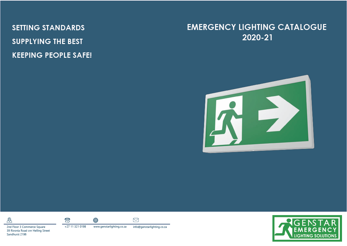 genstar emergency lighting catalogue